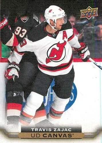 #C173 Travis Zajac - New Jersey Devils - 2015-16 Upper Deck - UD Canvas Hockey