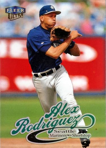 #173 Alex Rodriguez - Seattle Mariners - 1999 Ultra Baseball