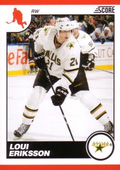 #173 Loui Eriksson - Dallas Stars - 2010-11 Score Hockey