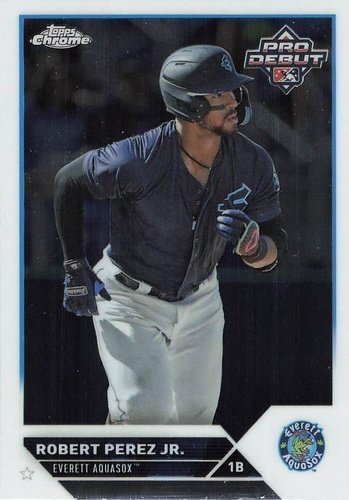 #PDC-173 Robert Perez Jr. - Everett AquaSox - 2023 Topps Pro Debut - Chrome Baseball