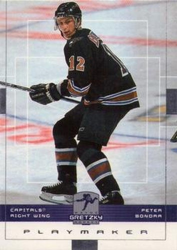 #173 Peter Bondra - Washington Capitals - 1999-00 Upper Deck Wayne Gretzky Hockey