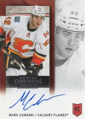 #173 Mark Cundari - Calgary Flames - 2013-14 Panini Contenders Hockey