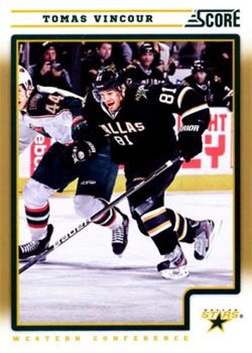 #173 Tomas Vincour - Dallas Stars - 2012-13 Score - Gold Rush Hockey