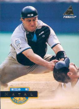 #173 Bob Natal - Florida Marlins - 1994 Pinnacle Baseball