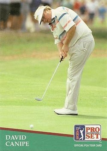 #173 David Canipe - 1991 Pro Set PGA Tour Golf