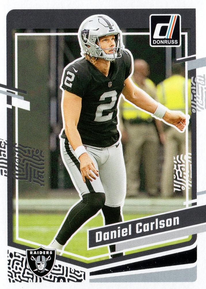 #173 Daniel Carlson - Las Vegas Raiders - 2023 Donruss Football