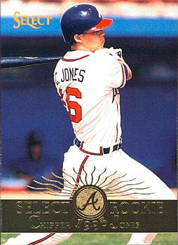 #173 Chipper Jones - Atlanta Braves - 1995 Select Baseball