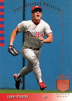 #173 Lenny Dykstra - Philadelphia Phillies - 1993 SP Baseball