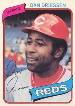 #173 Dan Driessen - Cincinnati Reds - 1980 O-Pee-Chee Baseball