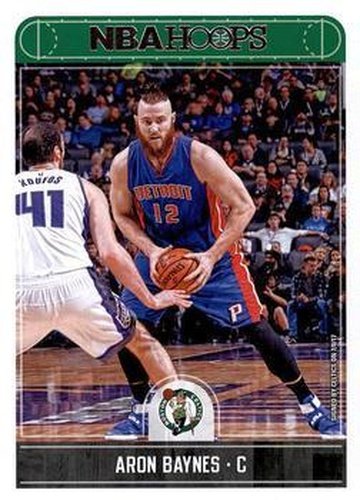 #173 Aron Baynes - Boston Celtics - 2017-18 Hoops Basketball