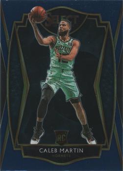 #173 Caleb Martin - Charlotte Hornets - 2020-21 Panini Select - Blue Basketball