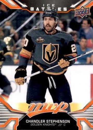 #173 Chandler Stephenson - Vegas Golden Knights - 2022-23 Upper Deck MVP - Ice Battles Hockey
