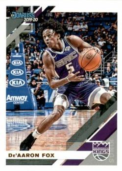 #173 De'Aaron Fox - Sacramento Kings - 2019-20 Donruss Basketball