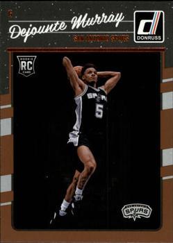#173 Dejounte Murray - San Antonio Spurs - 2016-17 Donruss Basketball