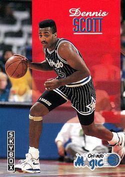 #173 Dennis Scott - Orlando Magic - 1992-93 SkyBox Basketball