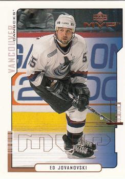 #173 Ed Jovanovski - Vancouver Canucks - 2000-01 Upper Deck MVP Hockey