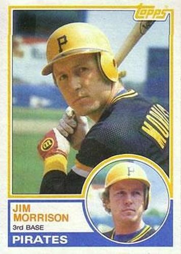 #173 Jim Morrison - Pittsburgh Pirates - 1983 Topps Baseball