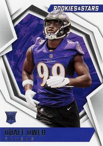 #173 Odafe Oweh - Baltimore Ravens - 2021 Panini Rookies & Stars Football