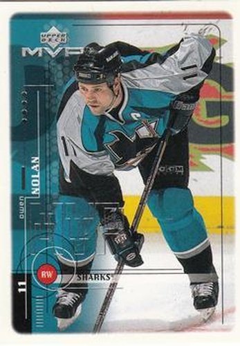 #173 Owen Nolan - San Jose Sharks - 1998-99 Upper Deck MVP Hockey