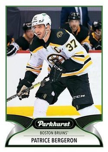 #173 Patrice Bergeron - Boston Bruins - 2021-22 Parkhurst Hockey