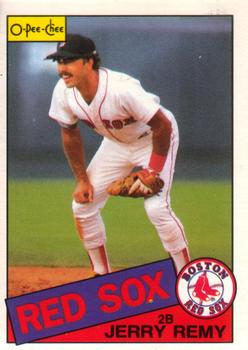 #173 Jerry Remy - Boston Red Sox - 1985 O-Pee-Chee Baseball