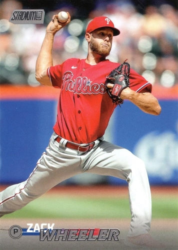 #173 Zack Wheeler - Philadelphia Phillies - 2023 Stadium Club Baseball