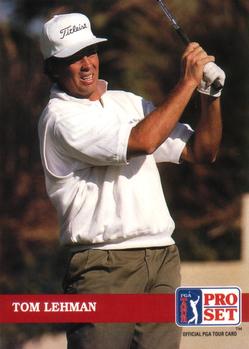 #173 Tom Lehman - 1992 Pro Set PGA Tour Golf