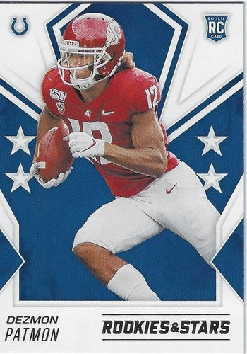 #173 Dezmon Patmon - Indianapolis Colts - 2020 Panini Rookies & Stars Football