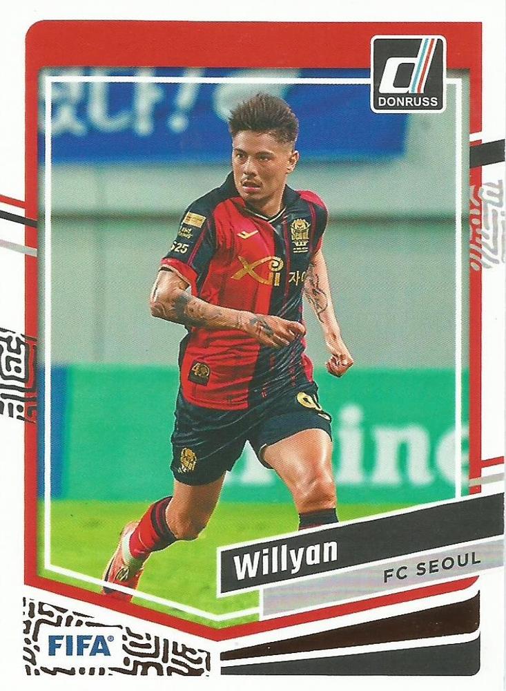 #173 Willyan - FC Seoul - 2023-24 Donruss Soccer