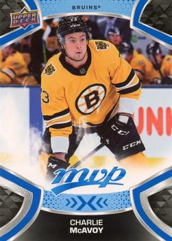 #173 Charlie McAvoy - Boston Bruins - 2021-22 Upper Deck MVP - Blue Hockey