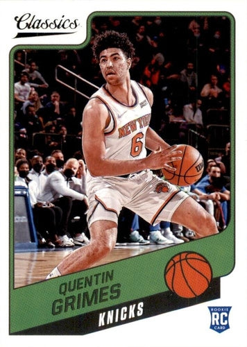 #173 Quentin Grimes - New York Knicks - 2021-22 Panini Chronicles Basketball