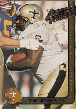 #173a Craig Heyward - New Orleans Saints - 1991 Action Packed Football