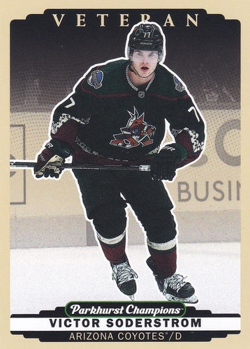 #174 Victor Soderstrom - Arizona Coyotes - 2022-23 Parkhurst Champions Hockey