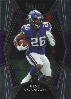#174 Kene Nwangwu - Minnesota Vikings - 2021 Panini Select Football