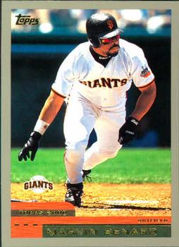 #174 Marvin Benard - San Francisco Giants - 2000 Topps Baseball