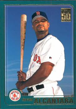 #T174 Israel Alcantara - Boston Red Sox - 2001 Topps Traded & Rookies Baseball