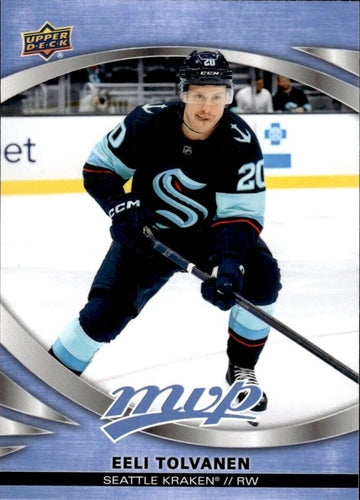 #174 Eeli Tolvanen - Seattle Kraken - 2023-24 Upper Deck MVP - Ice Battles Hockey