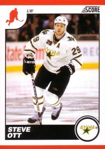 #174 Steve Ott - Dallas Stars - 2010-11 Score Hockey