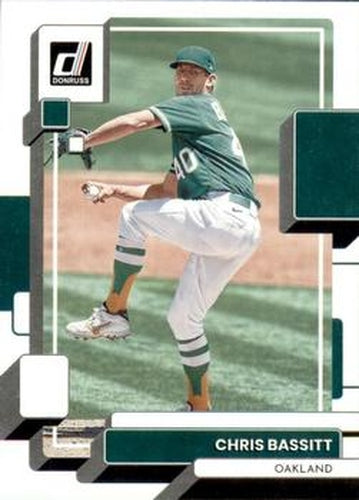 #174 Chris Bassitt - Oakland Athletics - 2022 Donruss Baseball