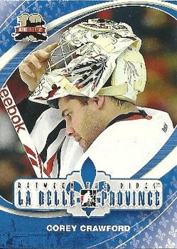 #174 Corey Crawford - Chicago Blackhawks - 2011-12 In The Game Between The Pipes Hockey