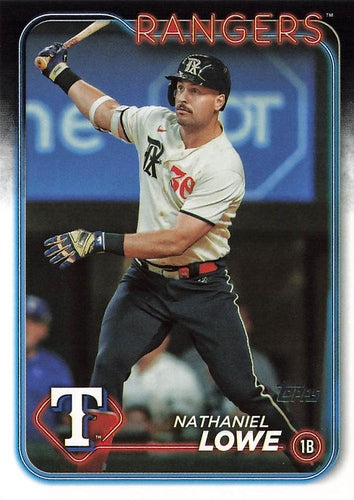 #174 Nathaniel Lowe - Texas Rangers - 2024 Topps Baseball