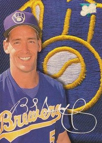 #174 B.J. Surhoff - Milwaukee Brewers - 1993 Studio Baseball