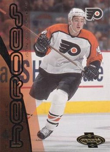 #174 Justin Williams - Philadelphia Flyers - 2000-01 Upper Deck Heroes Hockey