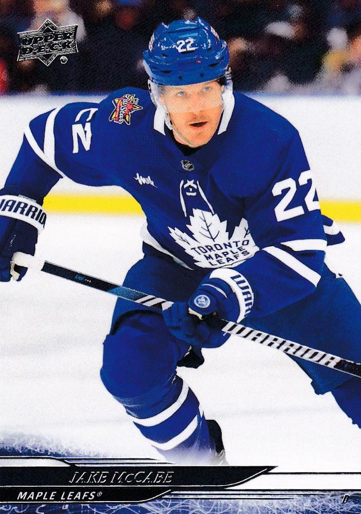 #174 Jake McCabe - Toronto Maple Leafs - 2024-25 Upper Deck Hockey