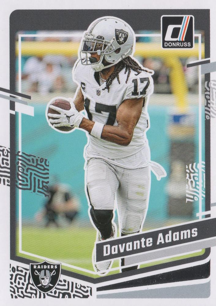 #174 Davante Adams - Las Vegas Raiders - 2023 Donruss Football