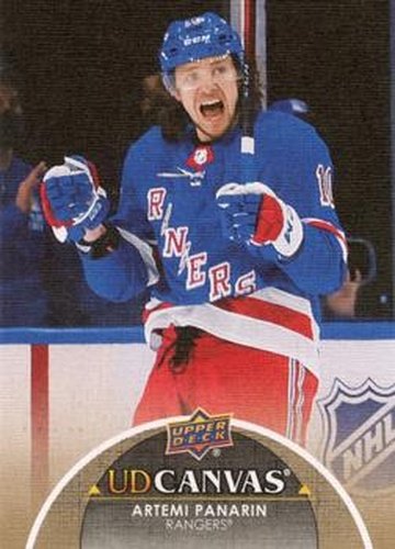 #C174 Artemi Panarin - New York Rangers - 2021-22 Upper Deck - UD Canvas Hockey