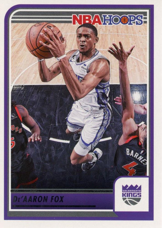 #174 De'Aaron Fox - Sacramento Kings - 2023-24 Hoops Basketball