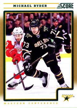 #174 Michael Ryder - Dallas Stars - 2012-13 Score - Gold Rush Hockey