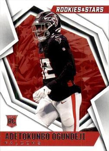#174 Adetokunbo Ogundeji - Atlanta Falcons - 2021 Panini Rookies & Stars Football