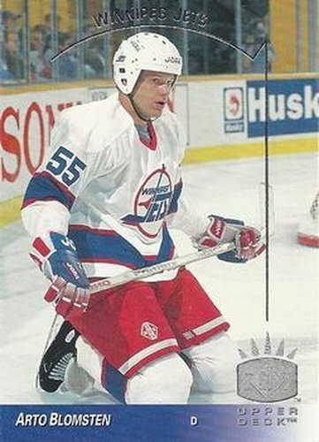 #174 Arto Blomsten - Winnipeg Jets - 1993-94 Upper Deck - SP Hockey